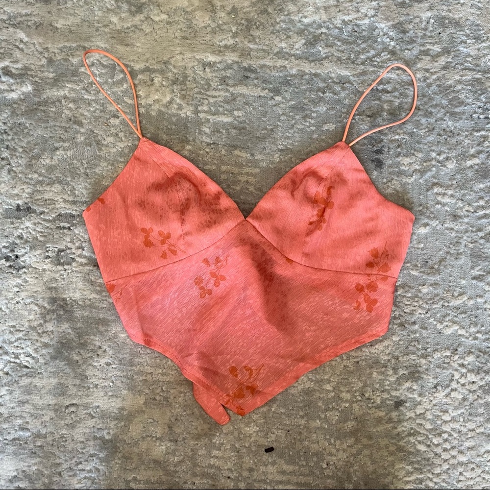 Pink Princess Polly crop top